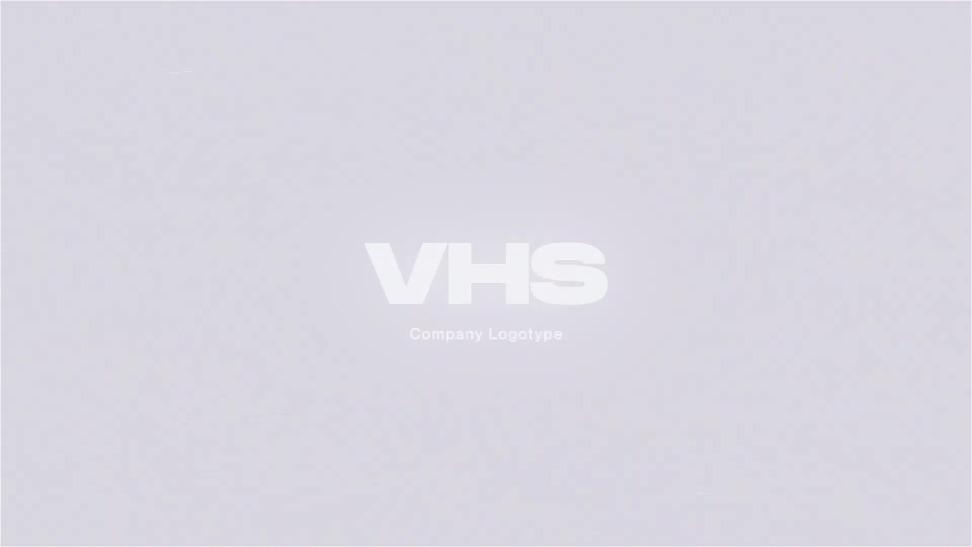 Rewind VHS Logo Reveal Videohive 52779804 After Effects Image 9