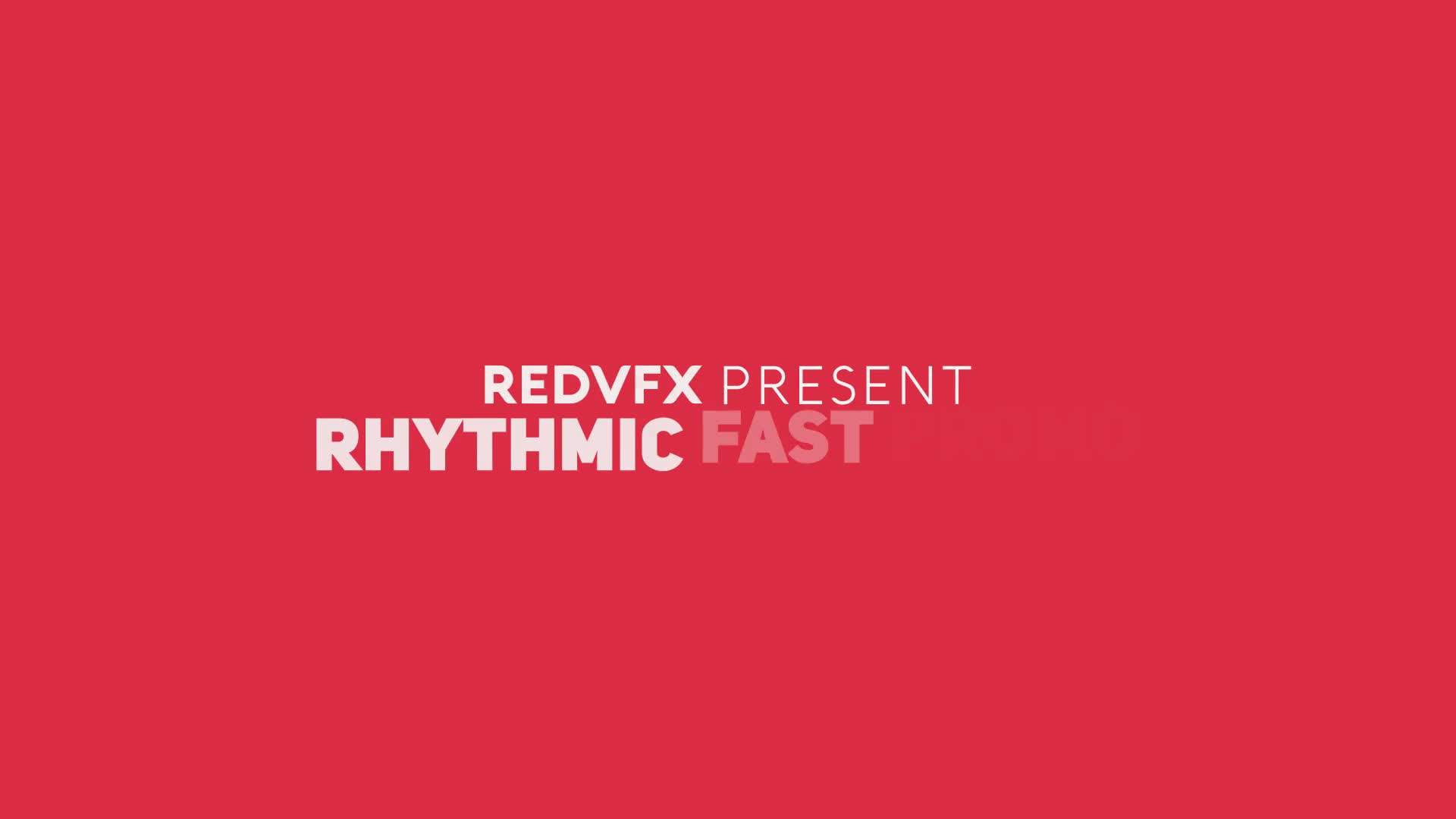 Rhythmic Fast Promo Videohive 23923804 After Effects Image 1