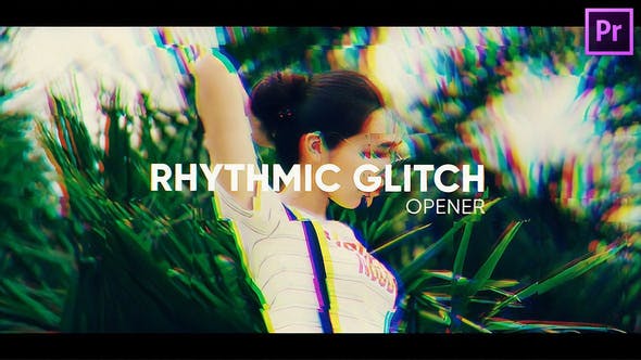 Rhythmic Glitch Opener for Premiere Pro - Videohive 26565867 Download