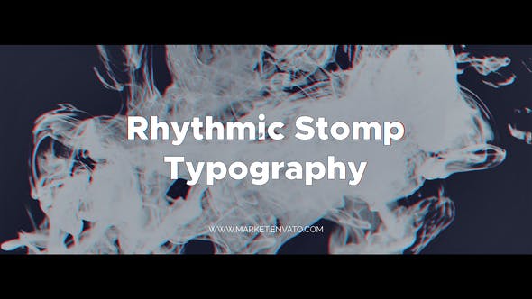 Rhythmic Stomp Typography | After Effects Template - 23698860 Videohive Download