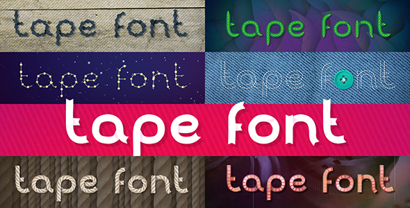 Ribbon Font Constructor - Download Videohive 13354956