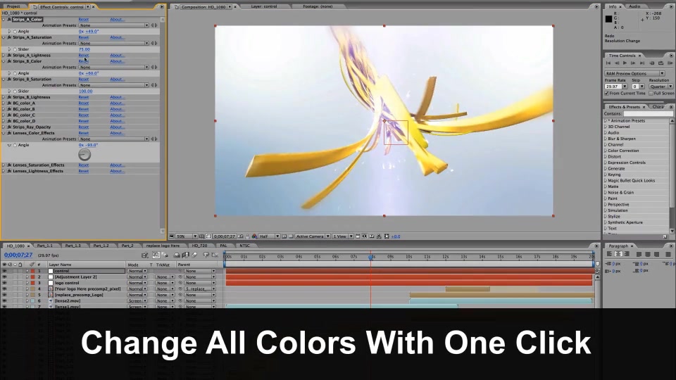Ribbon Logo Reveal Videohive 11337910 After Effects Image 11