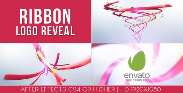 Ribbon Logo Reveal - 11337910 Videohive Download