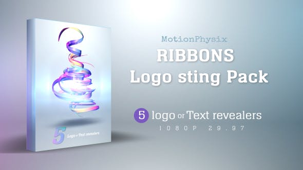 Ribbon Logo Sting Pack - Videohive 16965617 Download