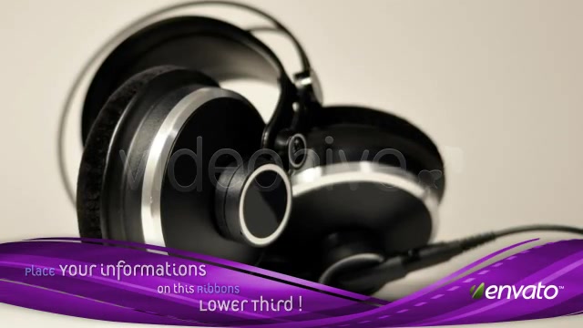 RIBBONS Lower thirds & Backgrounds AE project Videohive 234265 After Effects Image 3
