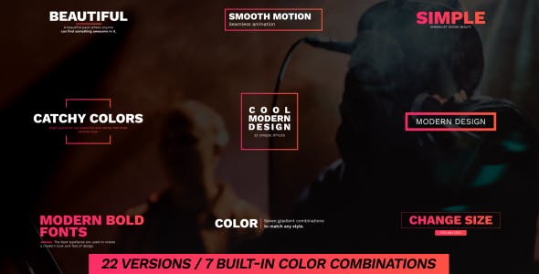 Rich Colors Titles Pack - Videohive 19708926 Download