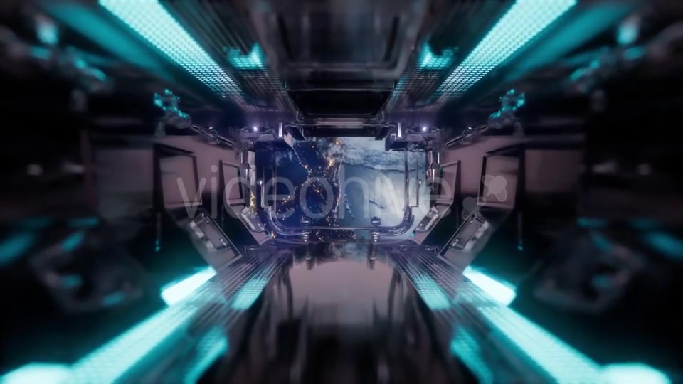 Ride in a Spaceship Tunnel - Download Videohive 21408560
