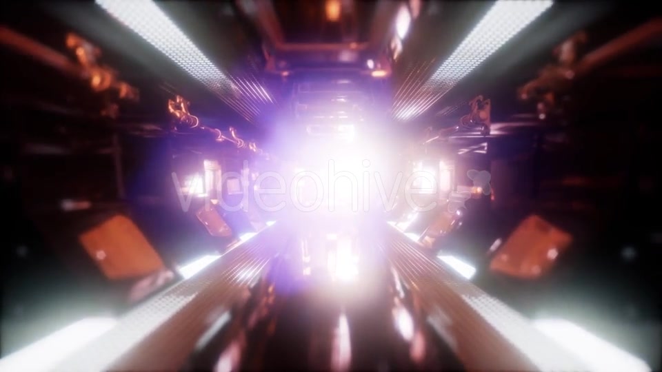 Ride in a Spaceship Tunnel - Download Videohive 21535598