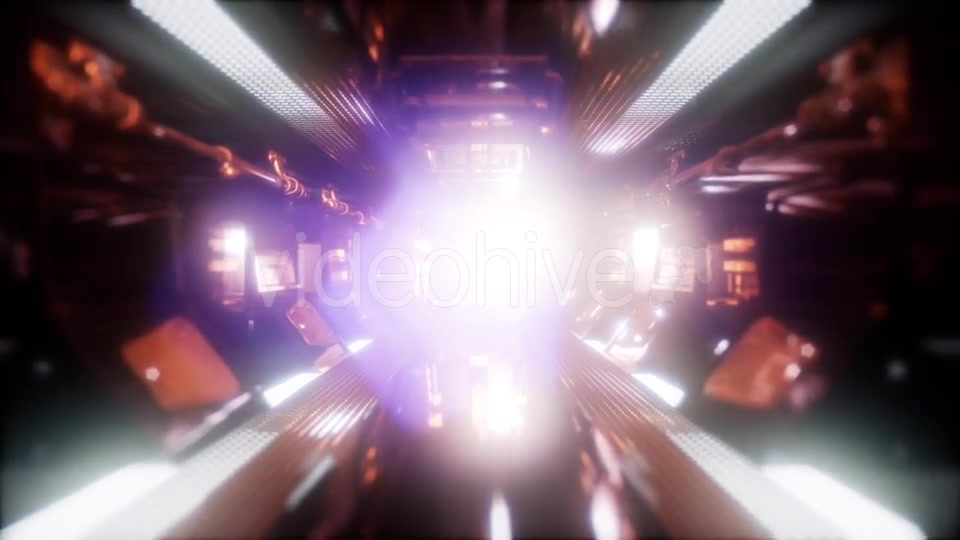 Ride in a Spaceship Tunnel - Download Videohive 21535598