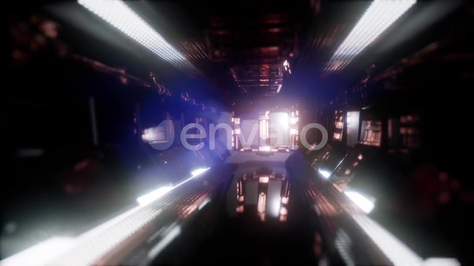 Ride in a Spaceship Tunnel - Download Videohive 21842962