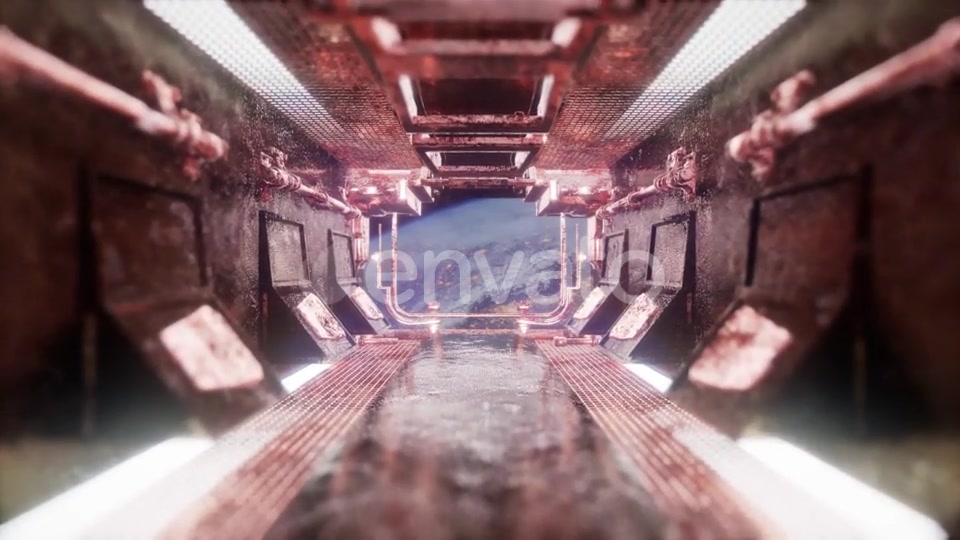 Ride in a Spaceship Tunnel - Download Videohive 22134441