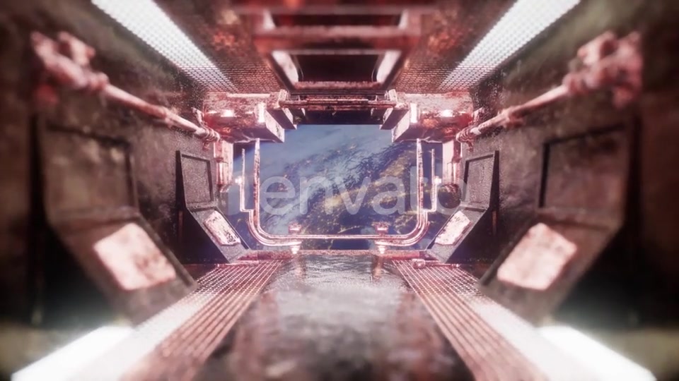 Ride in a Spaceship Tunnel - Download Videohive 22134441