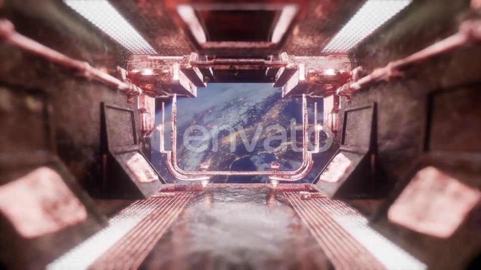 Ride in a Spaceship Tunnel - Download Videohive 22134441