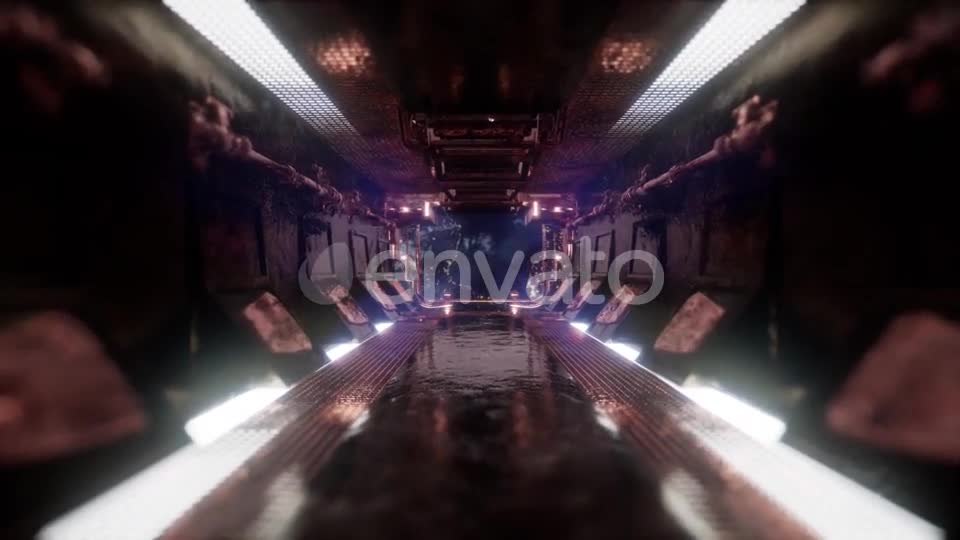 Ride in a Spaceship Tunnel - Download Videohive 22134602