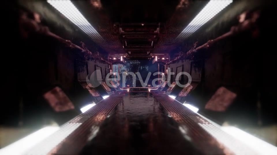 Ride in a Spaceship Tunnel - Download Videohive 22134602