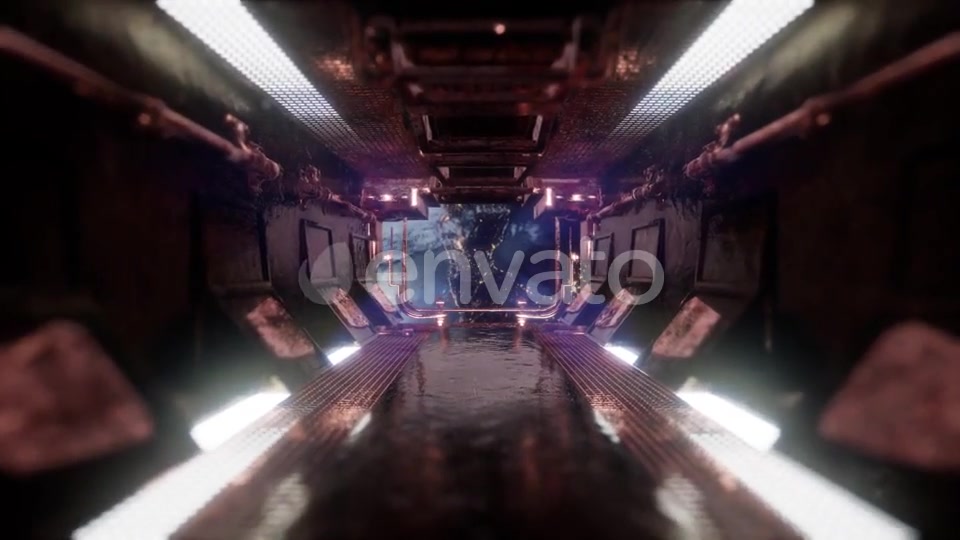 Ride in a Spaceship Tunnel - Download Videohive 22134602