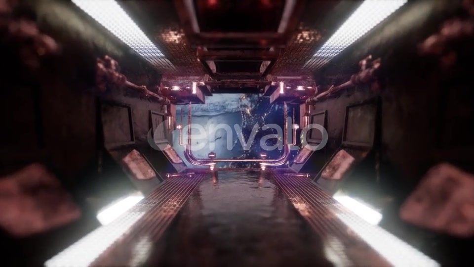 Ride in a Spaceship Tunnel - Download Videohive 22134602