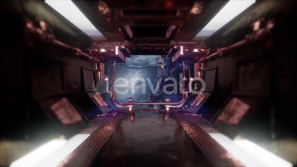 Ride in a Spaceship Tunnel - Download Videohive 22134602