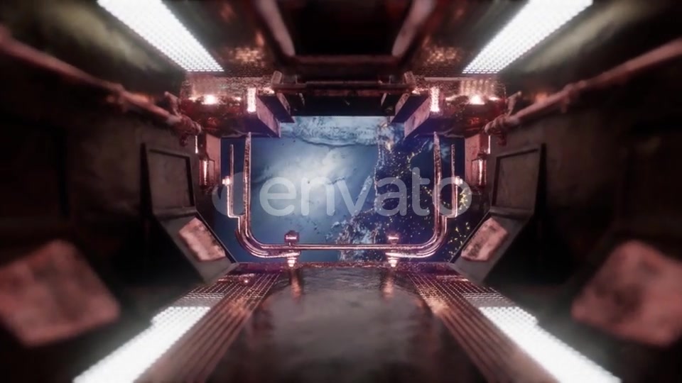 Ride in a Spaceship Tunnel - Download Videohive 22134602