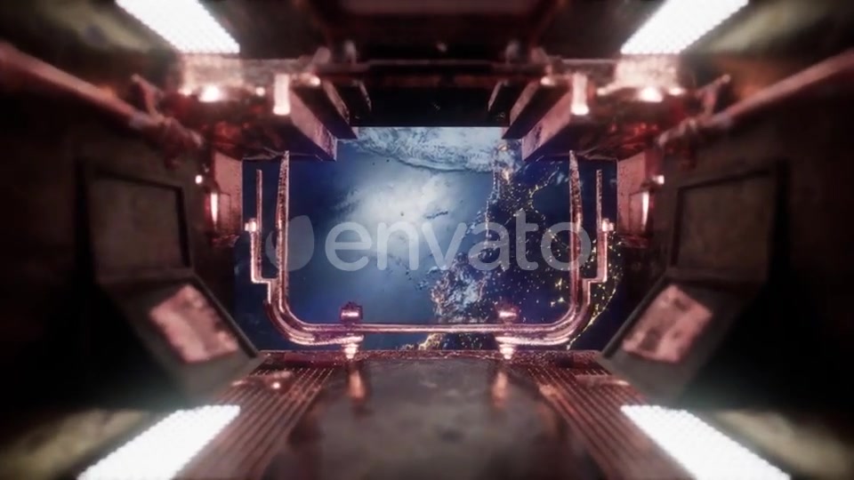 Ride in a Spaceship Tunnel - Download Videohive 22134602