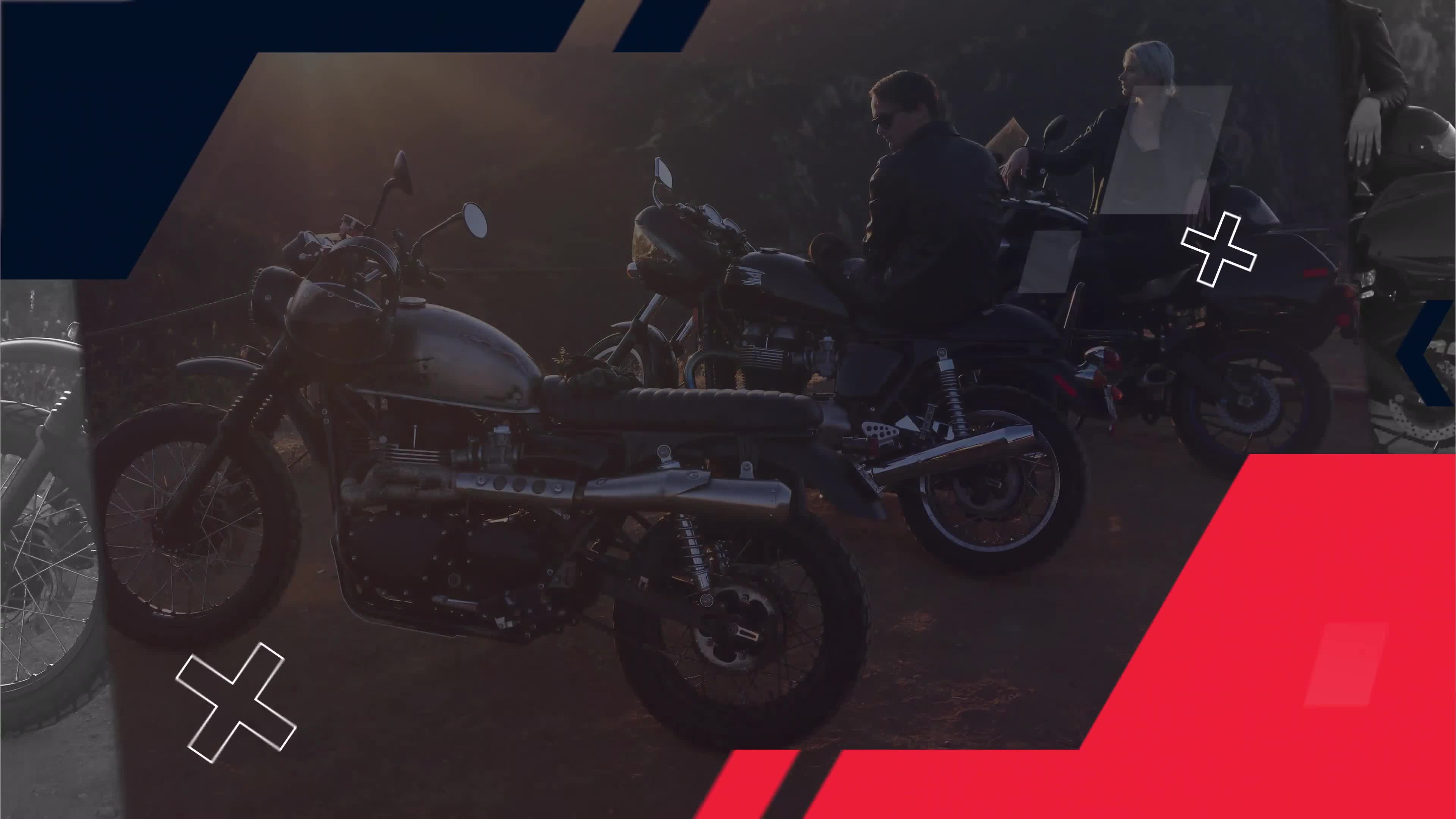 Riders Motorcycle Slideshow | Premiere Pro MOGRT Videohive 35755048 Premiere Pro Image 1