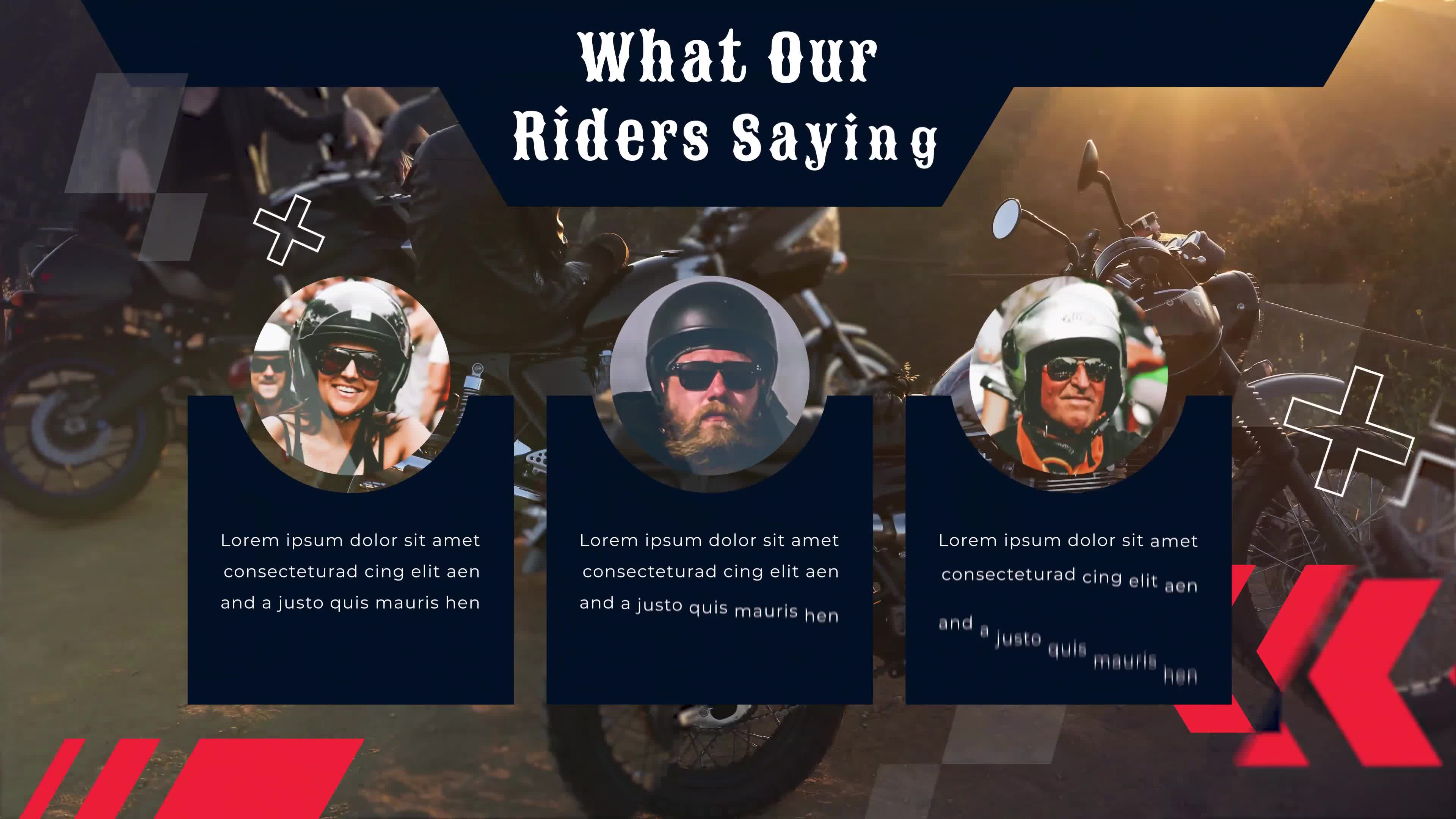 Riders Motorcycle Slideshow | Premiere Pro MOGRT Videohive 35755048 Premiere Pro Image 7