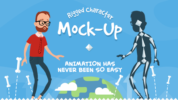 Rigmo Rigged Character Animation Mockup - Download Videohive 14822570