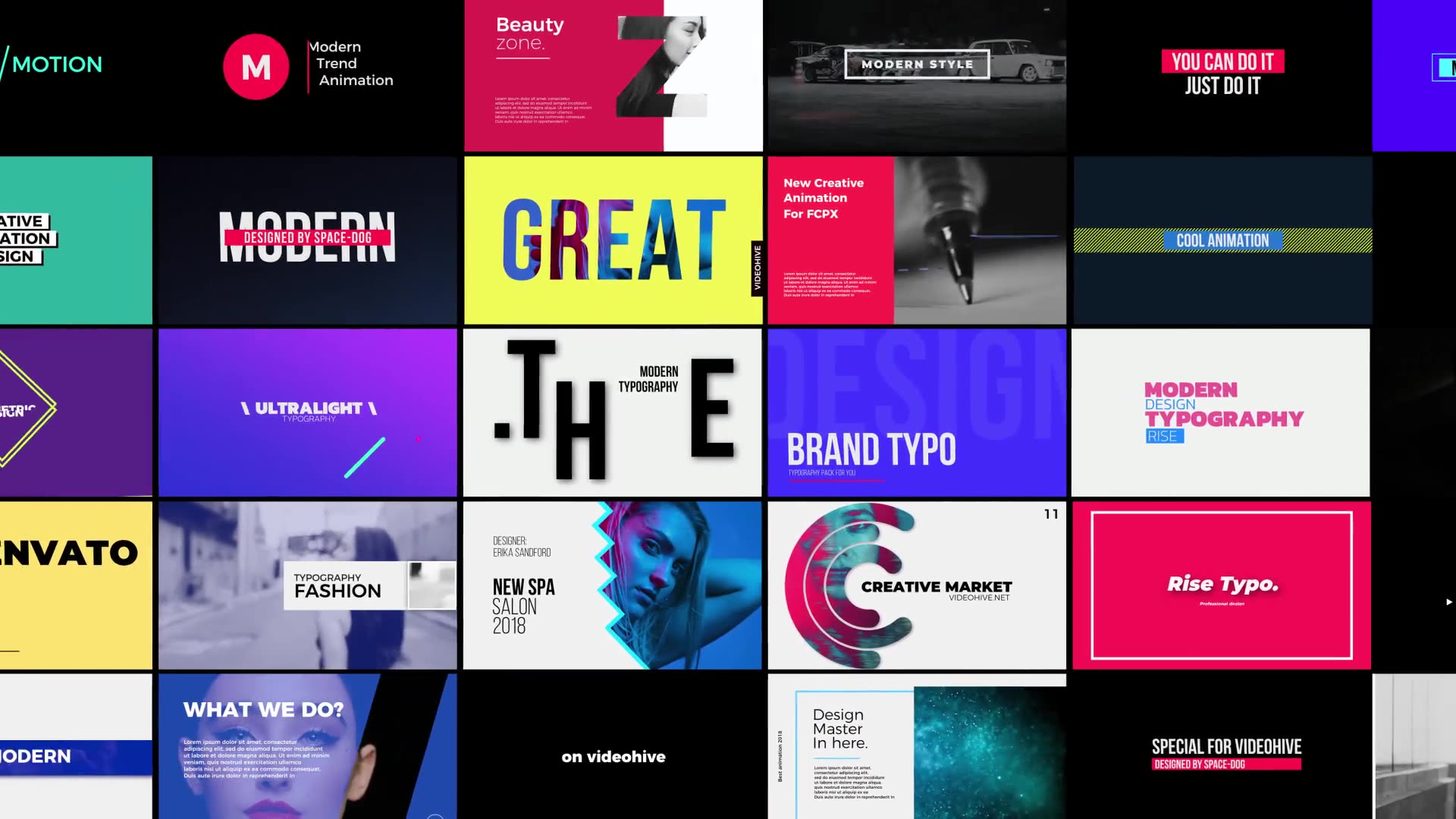 Rise Typography | FCPX & Motion 5 - Download Videohive 22560480