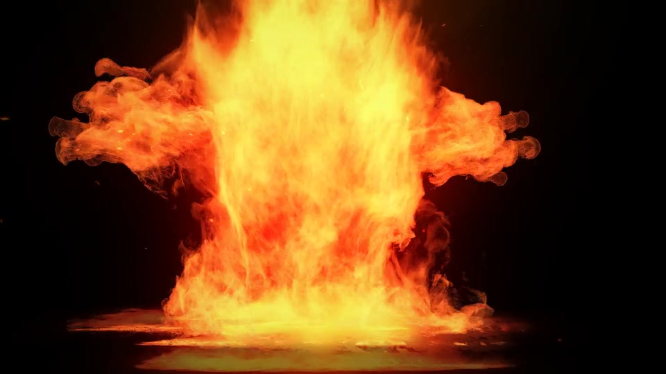 Rising Fire Logo Reveal Videohive 38915581 After Effects Image 2