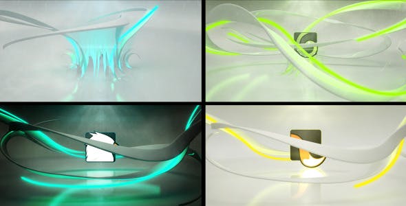 Rising From the Floor Neon Logo - Download 4413313 Videohive