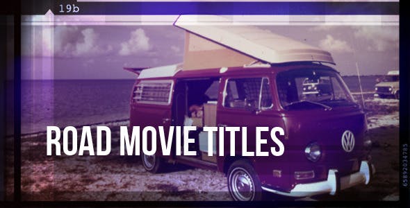 Road Movie Titles - Videohive Download 3394934