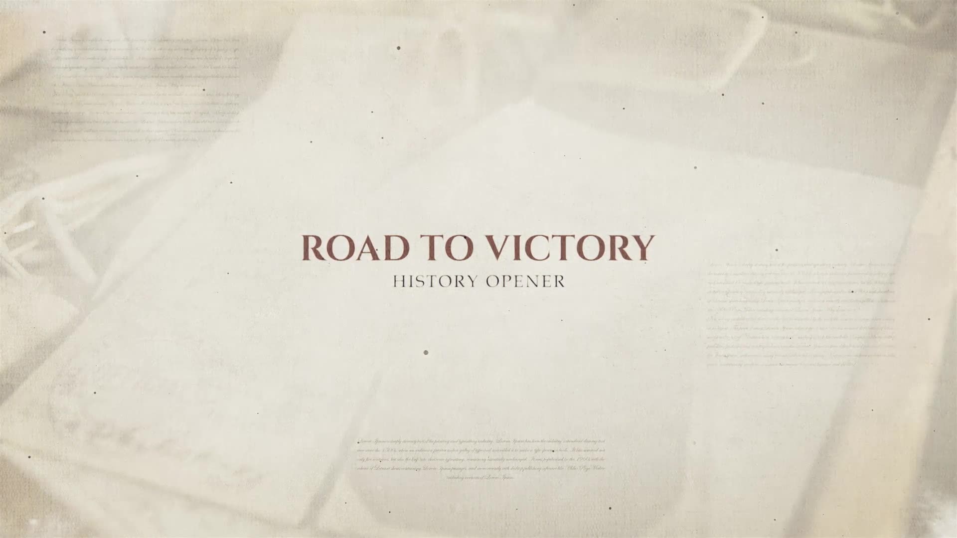 Road To Victory Videohive 24953172 After Effects Image 12