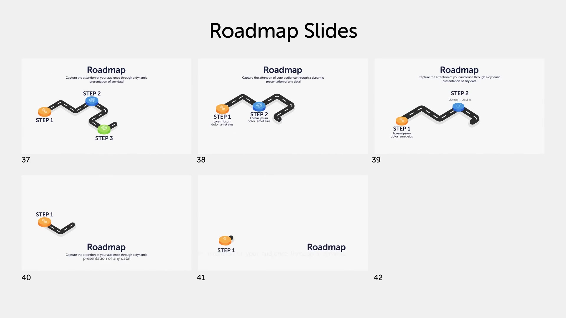 Roadmap Infographic Slides Videohive 35963781 After Effects Image 11