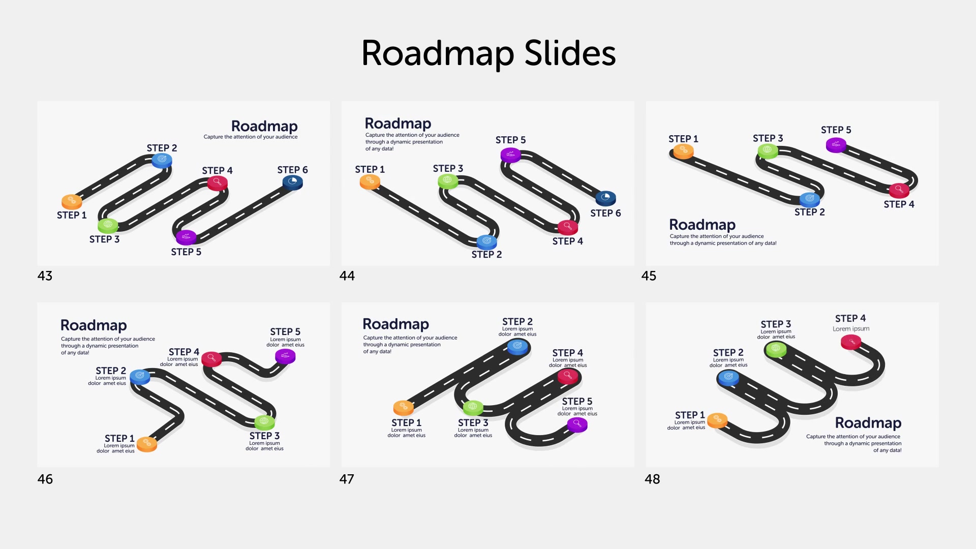 Roadmap Infographic Slides Videohive 35963781 After Effects Image 12