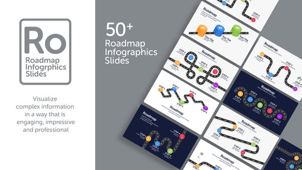 Roadmap Infographic Slides - Download 35963781 Videohive