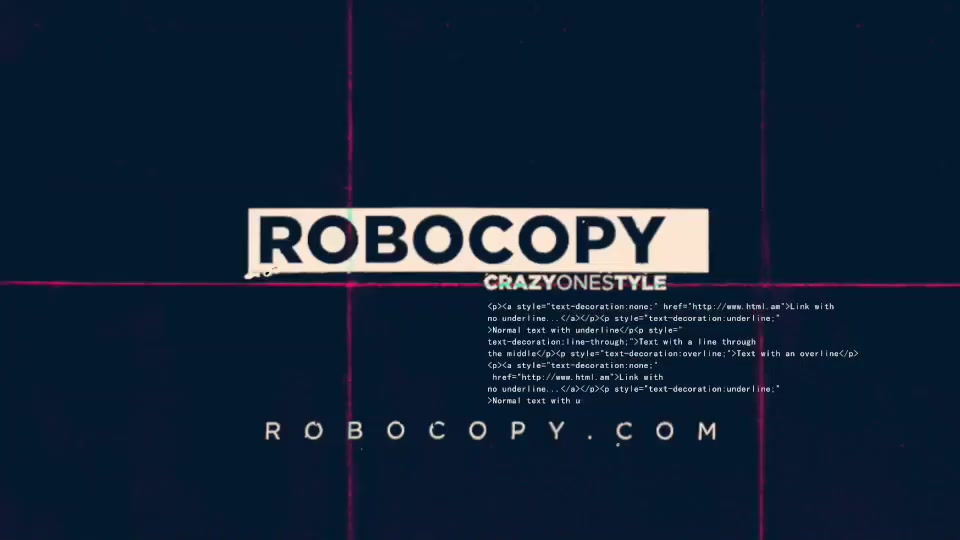 ROBOCOPY - Download Videohive 19733791