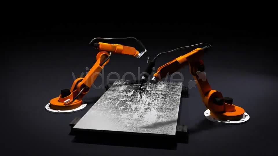 Robot arms welding - Download Videohive 2550804