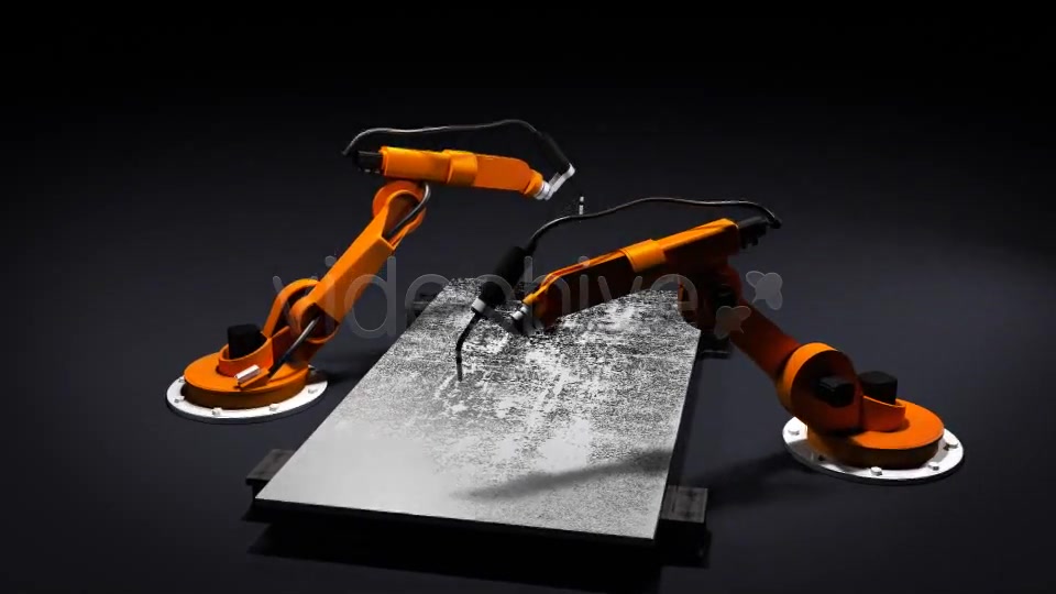 Robot arms welding - Download Videohive 2550804