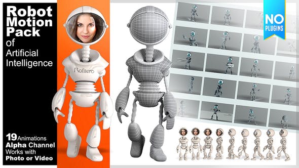 Robot Motion Pack of Artificial Intelligence - Videohive Download 25247945