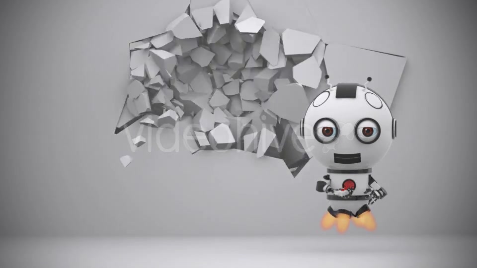 Robot SS2 Wall Destruction - Download Videohive 10895637