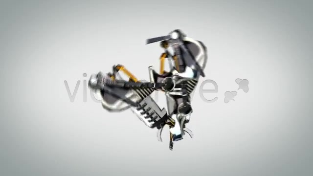 Robot Titles Transforming Alphabet - Download Videohive 2280872