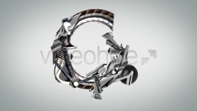 Robot Titles Transforming Alphabet - Download Videohive 2280872