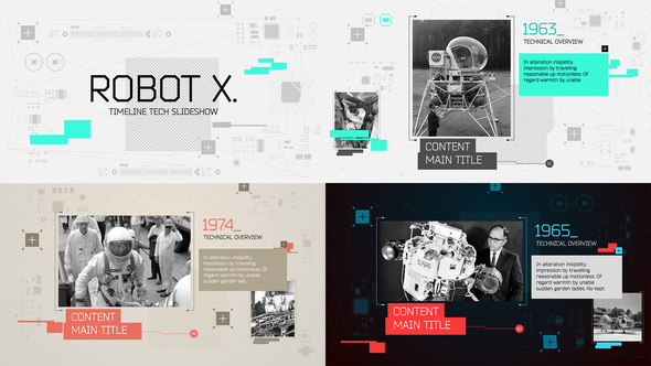 Robot X. Timeline Slideshow - Download Videohive 15994369