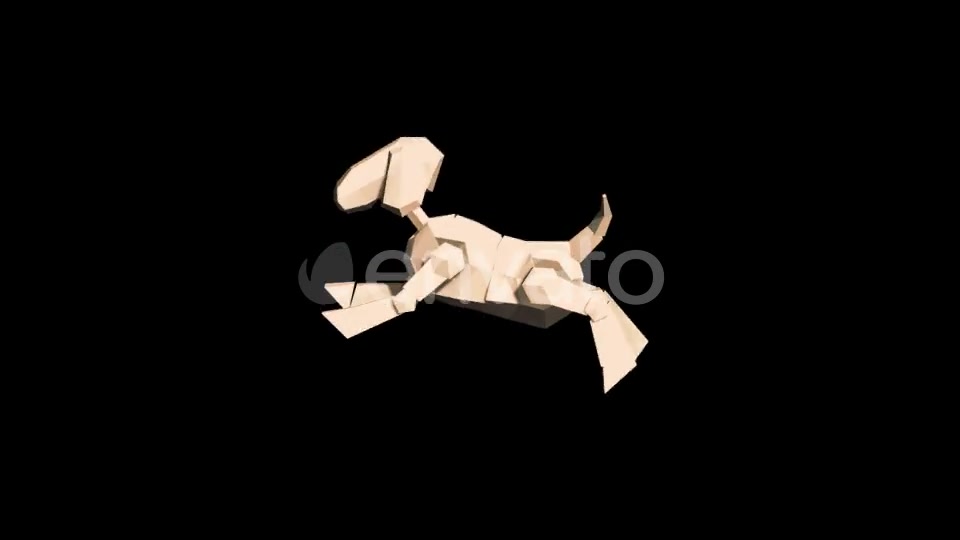 Robotic Dog Running - Download Videohive 22050886