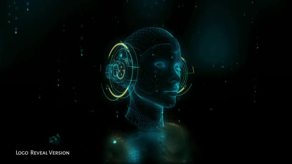 Robotic Head Hologram Opener Videohive 35412583 After Effects Image 11