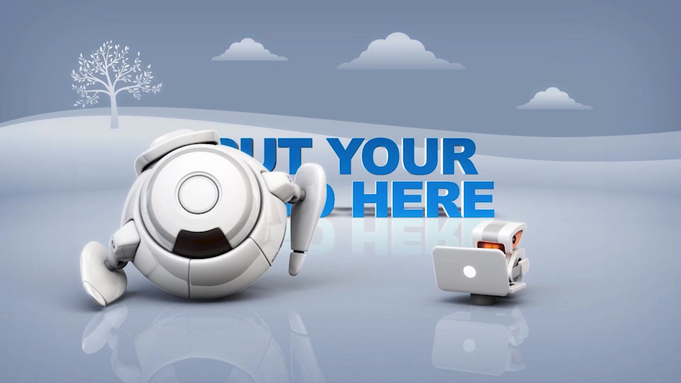 Robots 3D Logo Bumper III Videohive 29745554 After Effects Image 3