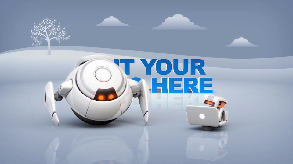 Robots 3D Logo Bumper III Videohive 29745554 After Effects Image 4