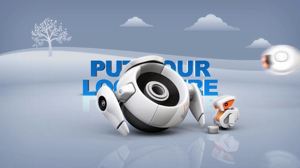 Robots 3D Logo Bumper III Videohive 29745554 After Effects Image 8