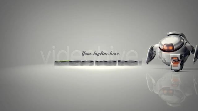 Robots 3D logo bumpers - Download Videohive 537718