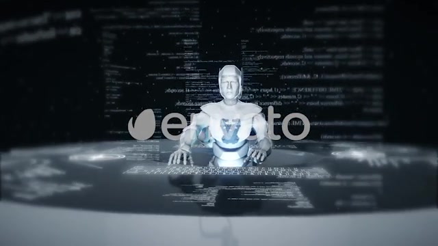 Robots With Artificial Intelligence Working Together And Solving Problems - Download Videohive 22103586